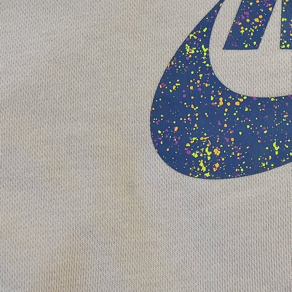 Nike woman’s cream / tan color Icon Clash Tee short sleeve size M - Picture 7 of 10